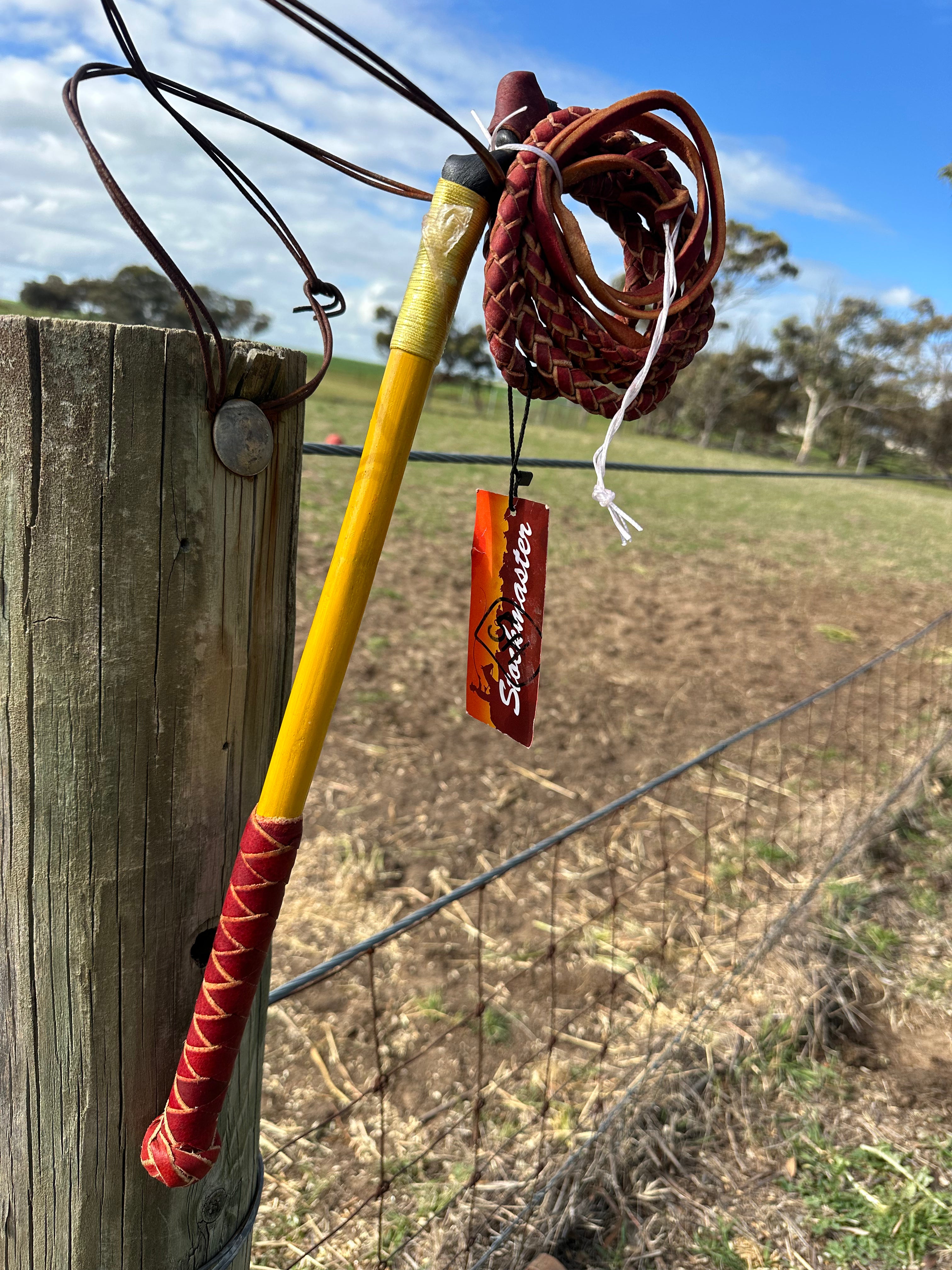 Whip - Redhide Stockwhips - 4 Plait