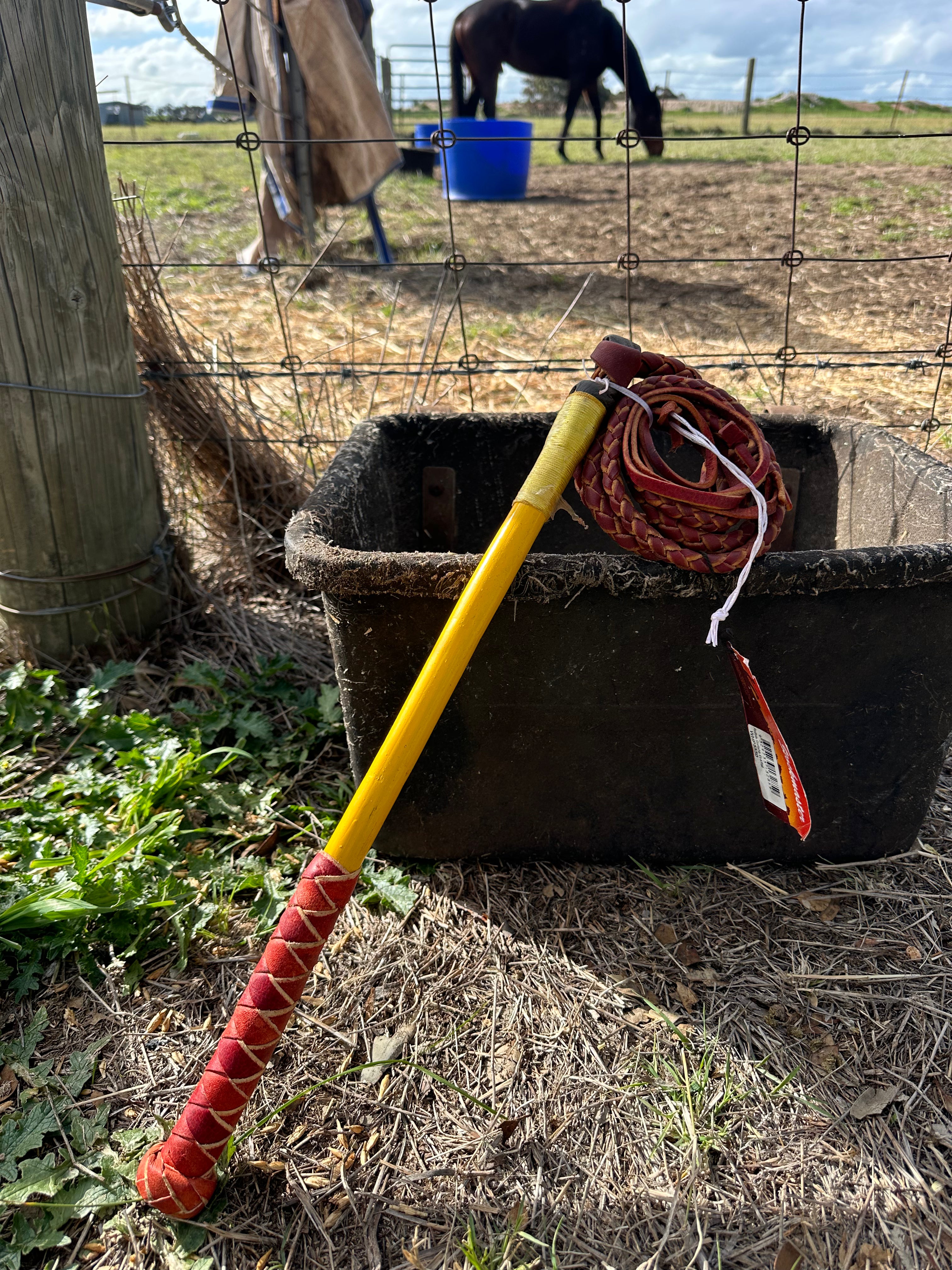 Whip - Redhide Stockwhips - 4 Plait