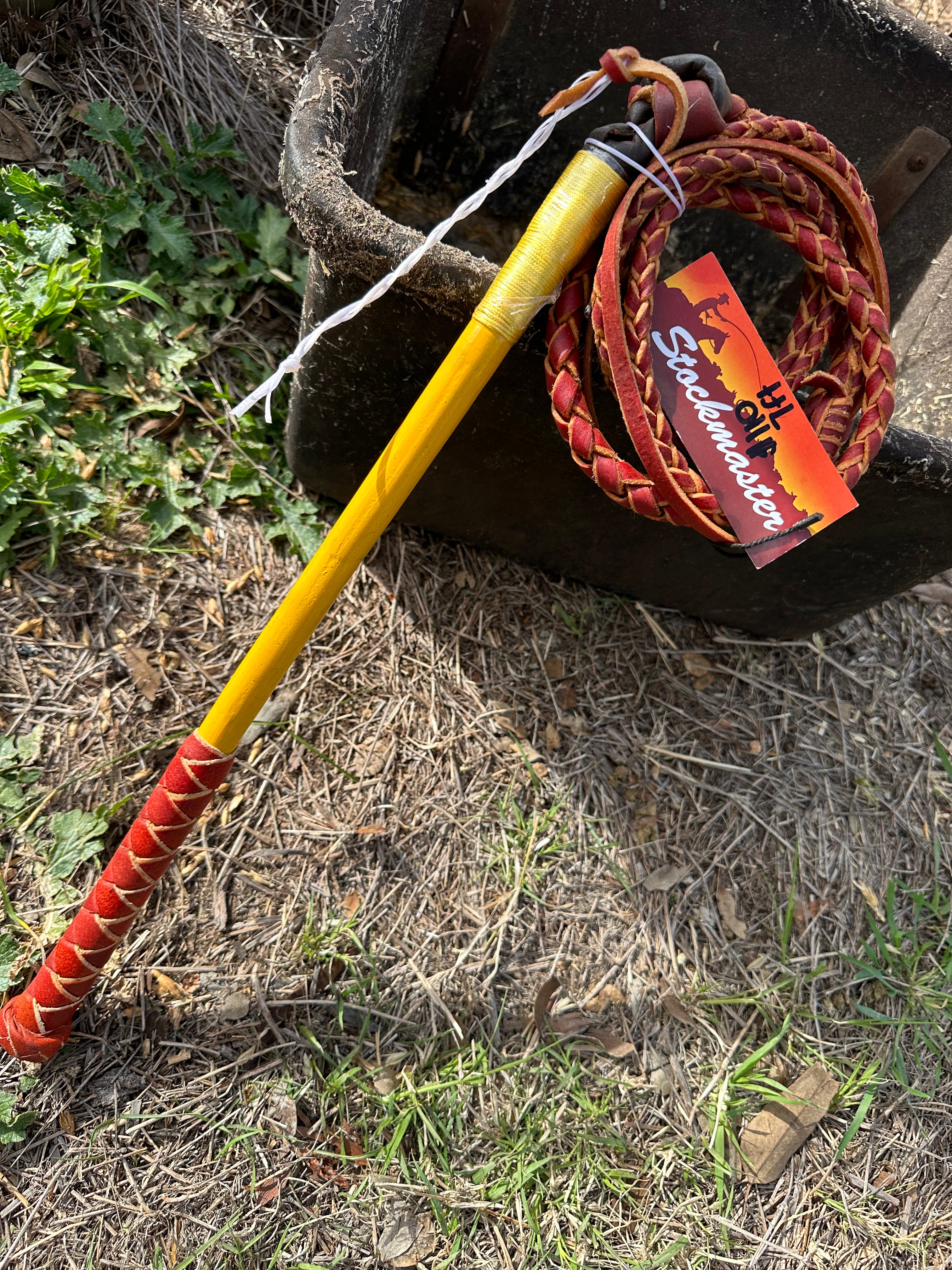 Whip - Redhide Stockwhips - 4 Plait