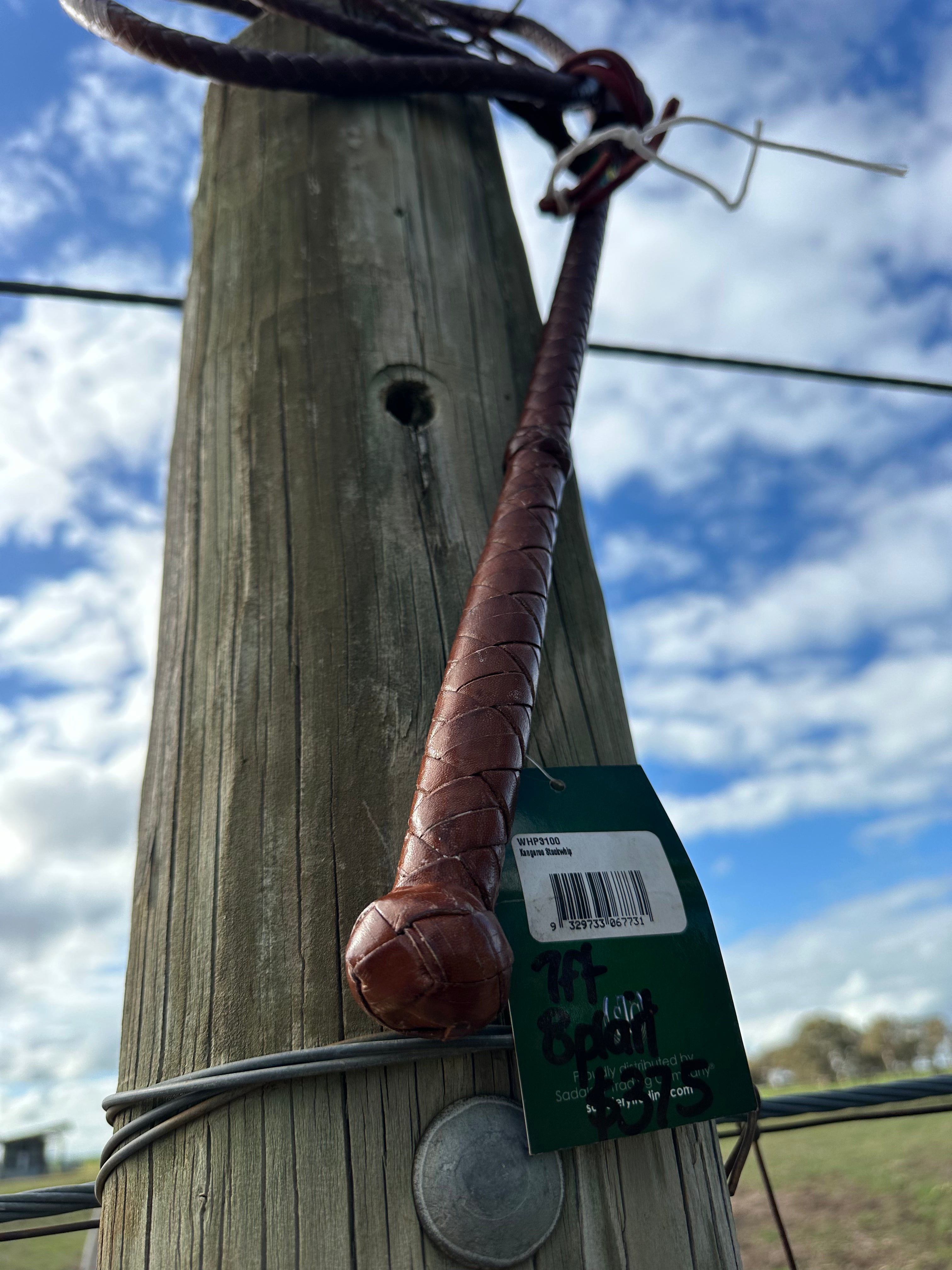 Whip -Nemeth Kangaroo Stock Whip