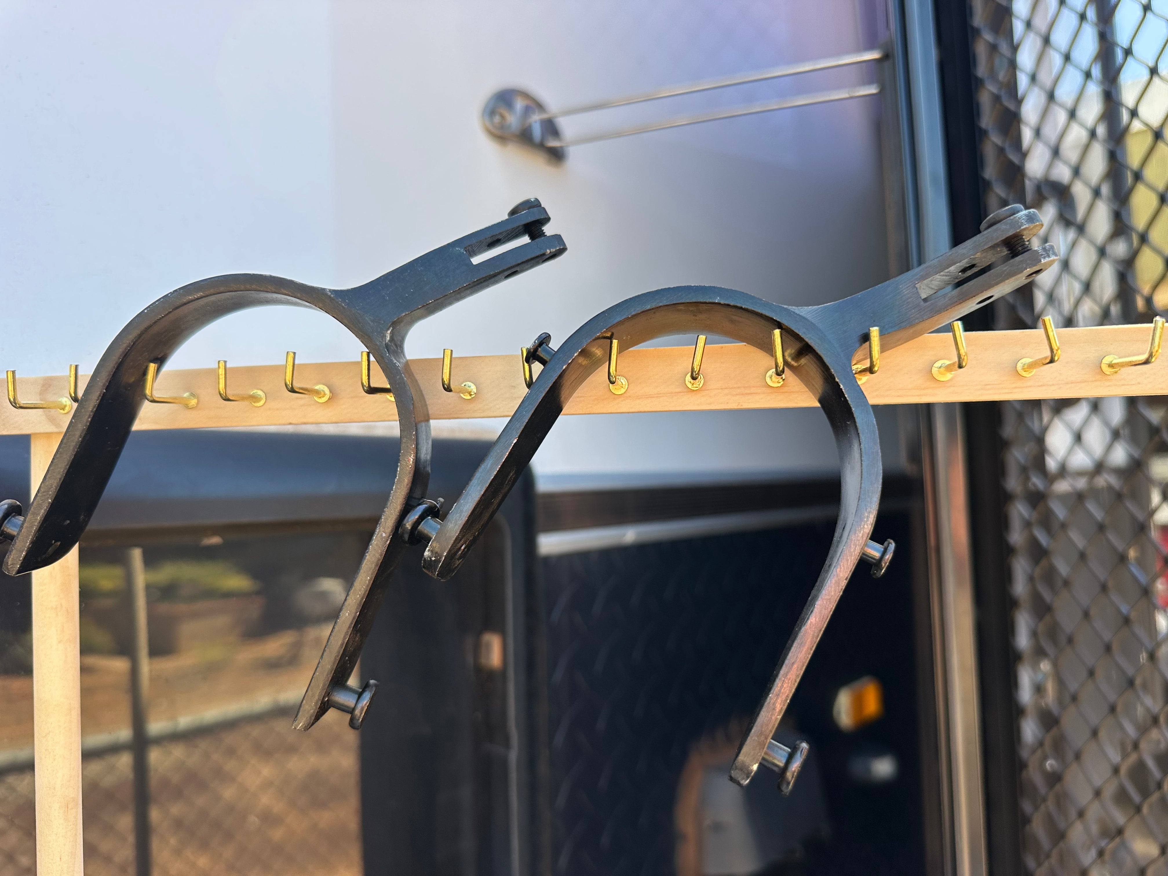 JB 33 Degree Bull riding spurs