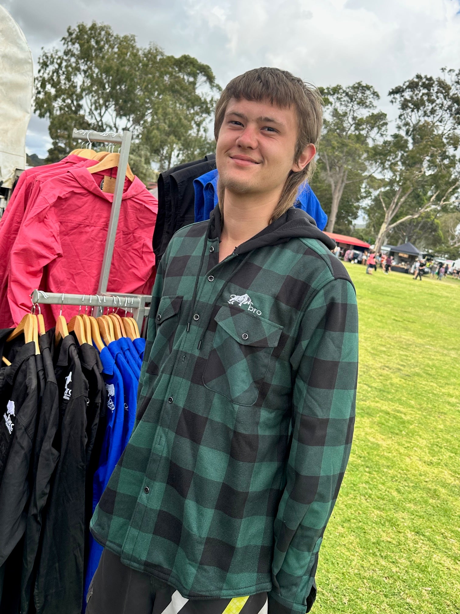 Flannelette Hooded Shirt