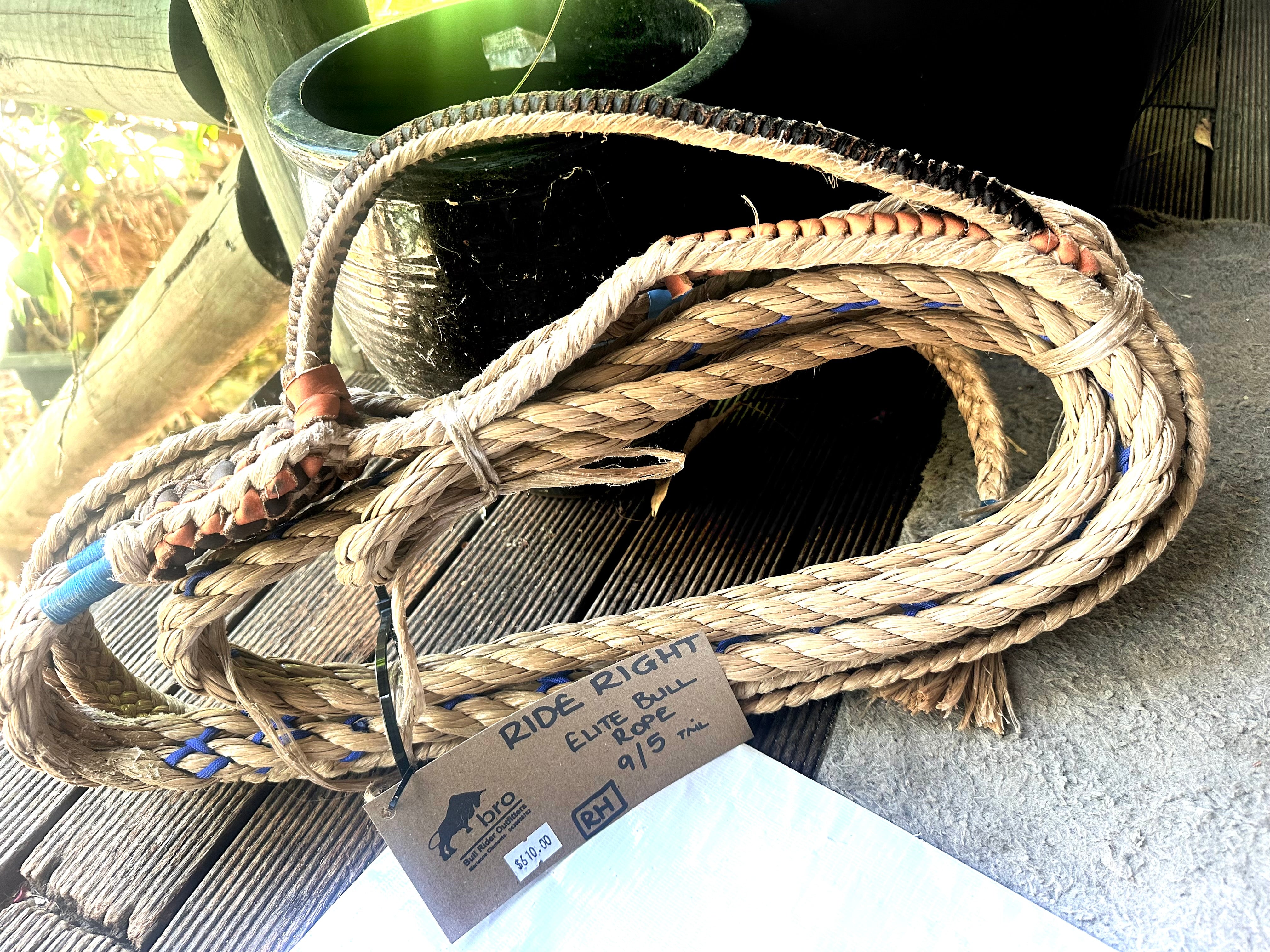 Bull Rope Elite 9/5 - Ride Right -  Right Hand