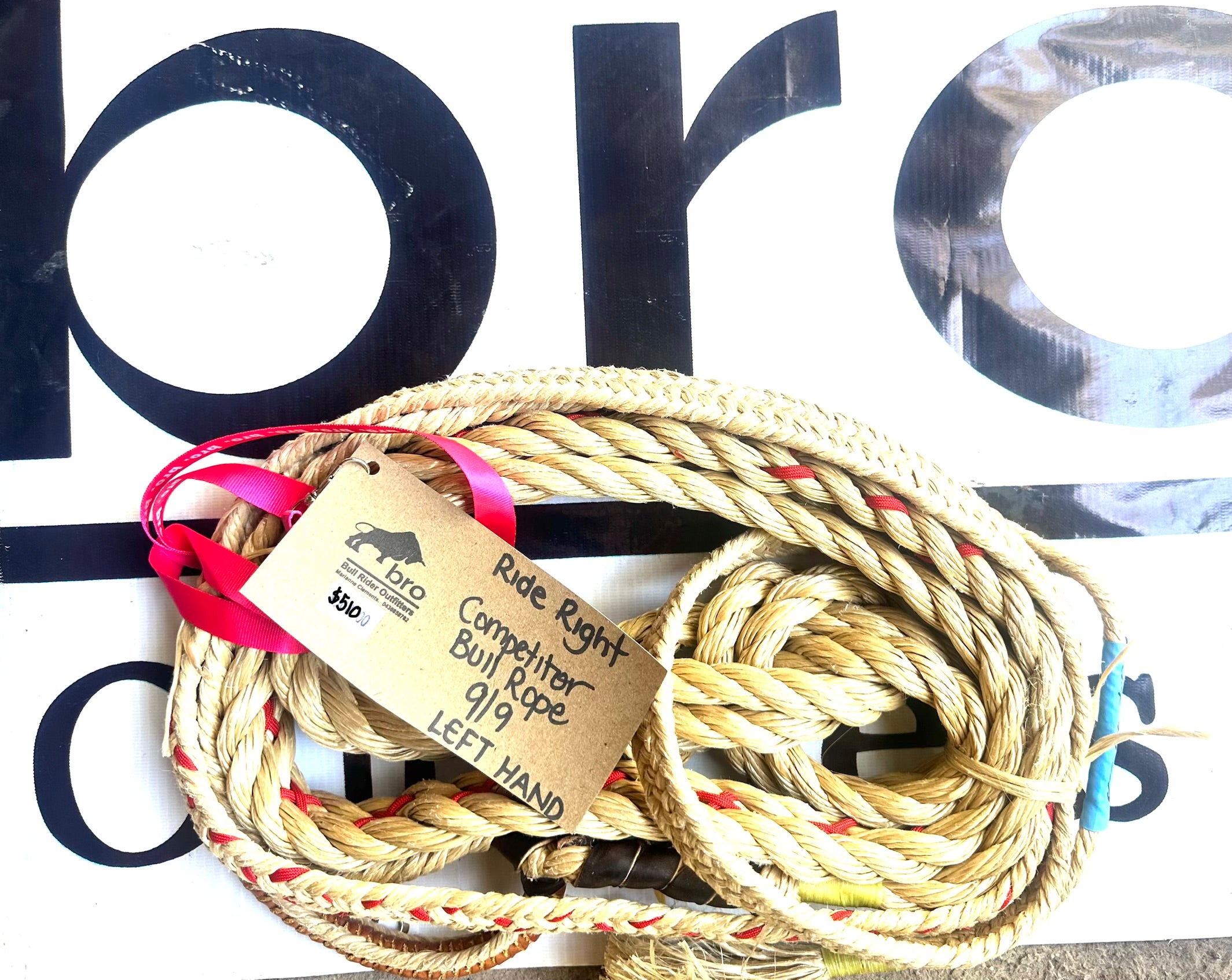 Bull Rope Competitor 9/9  - Ride Right - Left Hand