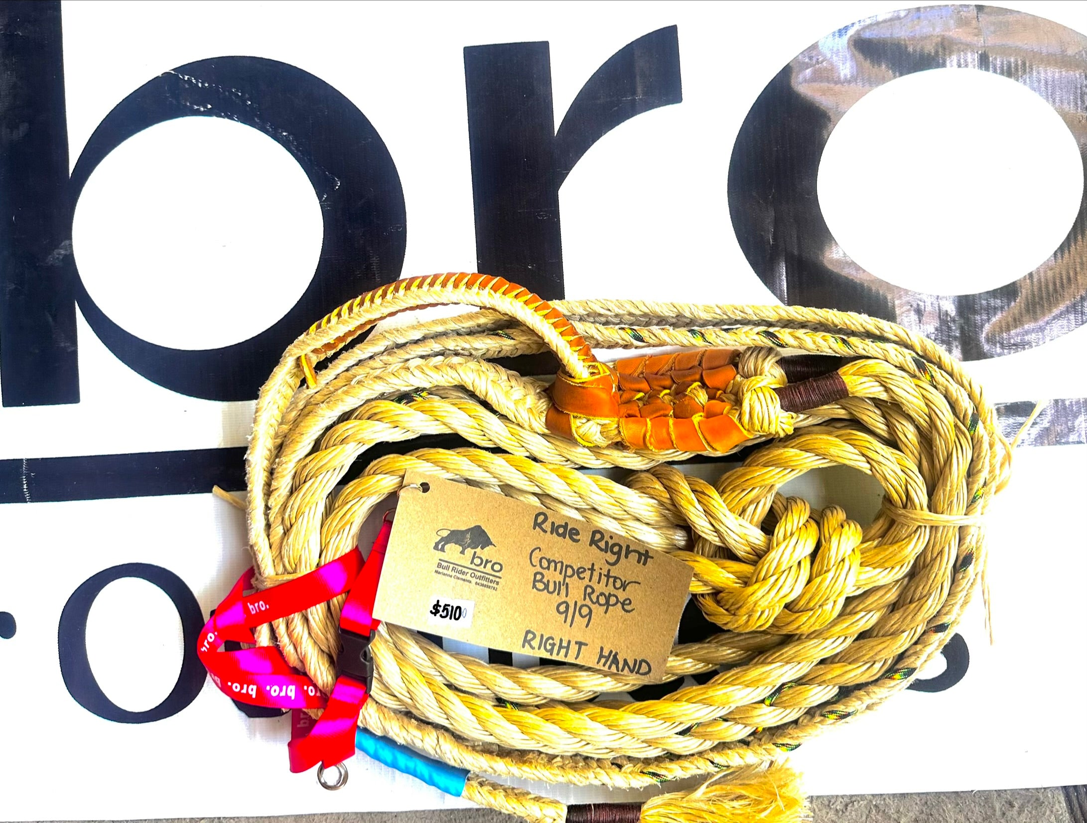 Bull Rope Competitor 9/9 - Ride Right - Right Hand