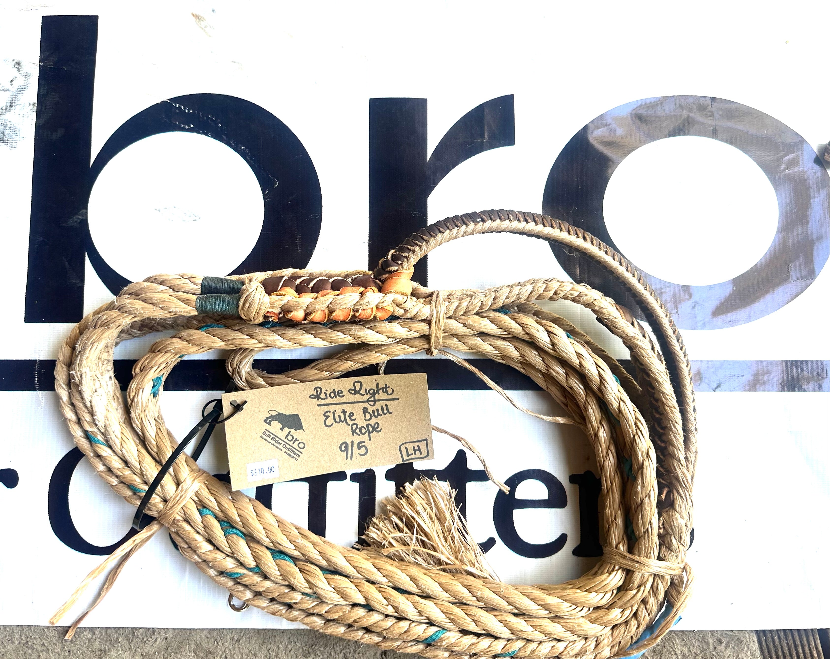 Bull Rope Elite 9/5 - Ride Right - Left Hand