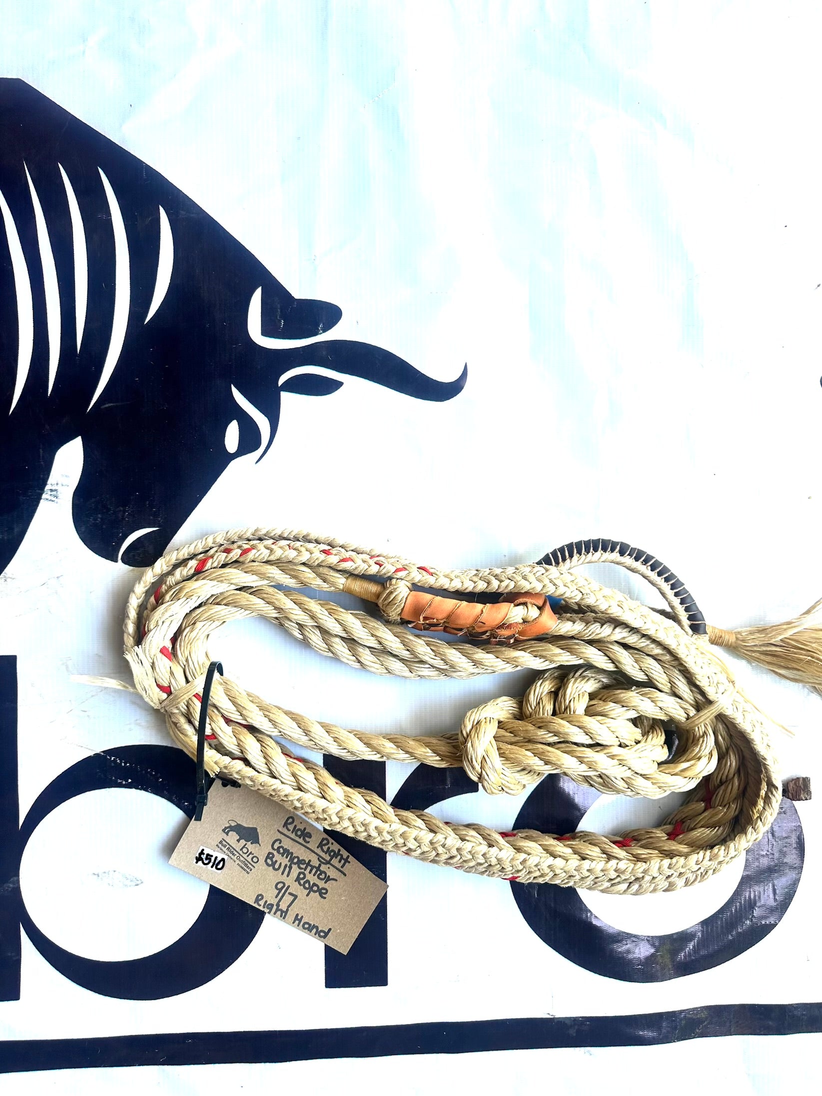 Bull Rope Competitor 9/7 - Ride Right - Right Hand