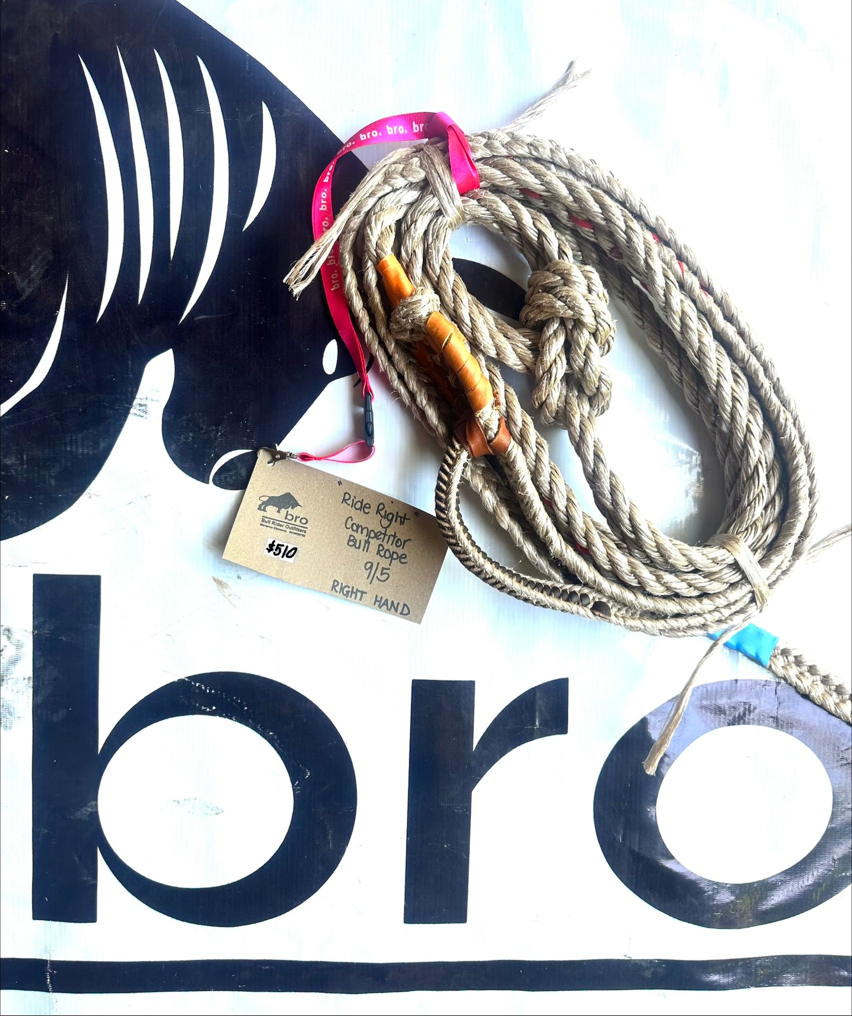 Bull Rope Competitor 9/5 - Right Hand - Ride Right