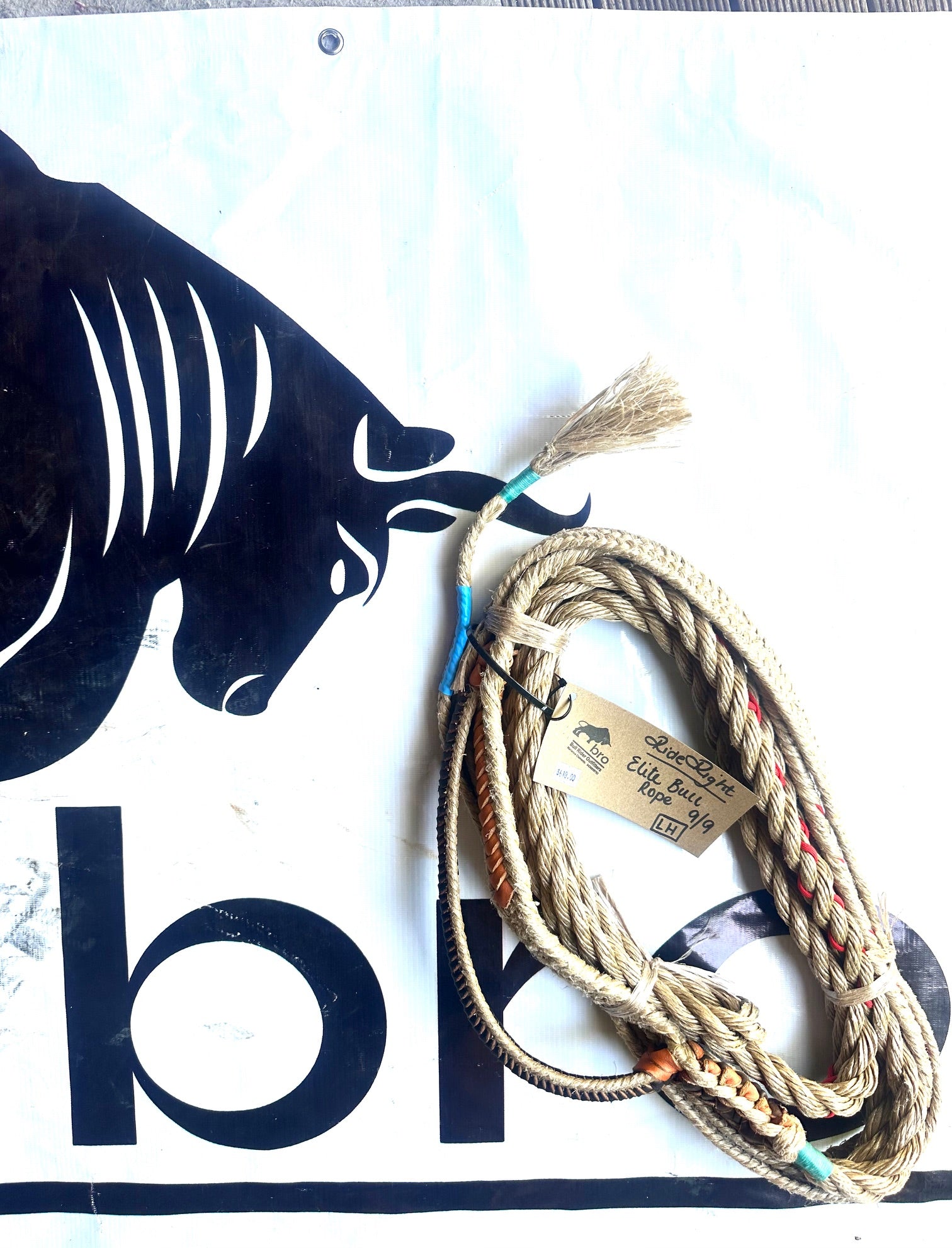Bull Rope Elite 9/9 - Ride Right - Left Hand