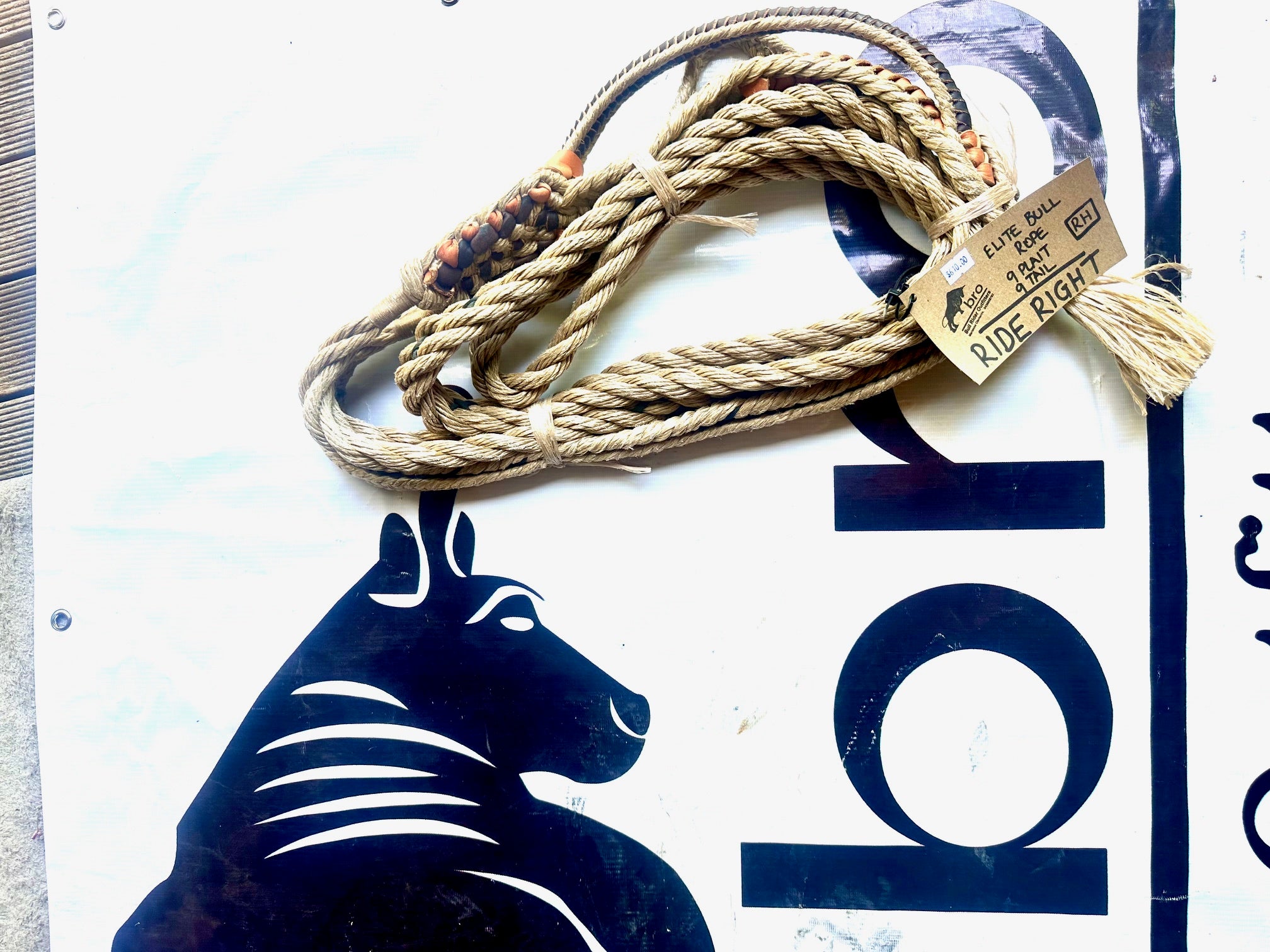 Bull Rope Elite 9/9  - Ride Right - Right Hand