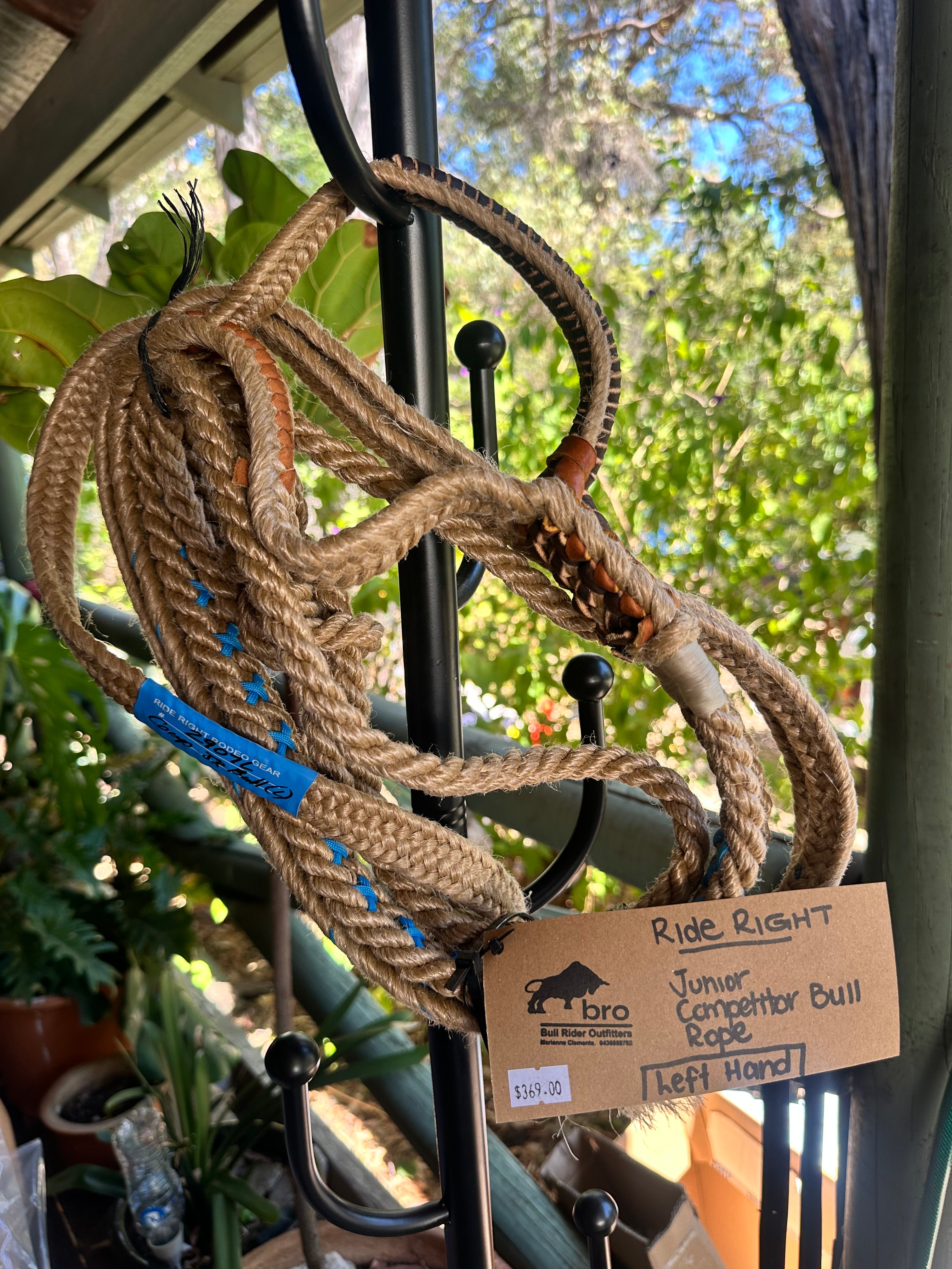 Bull Rope Junior Competitor - Left Hand