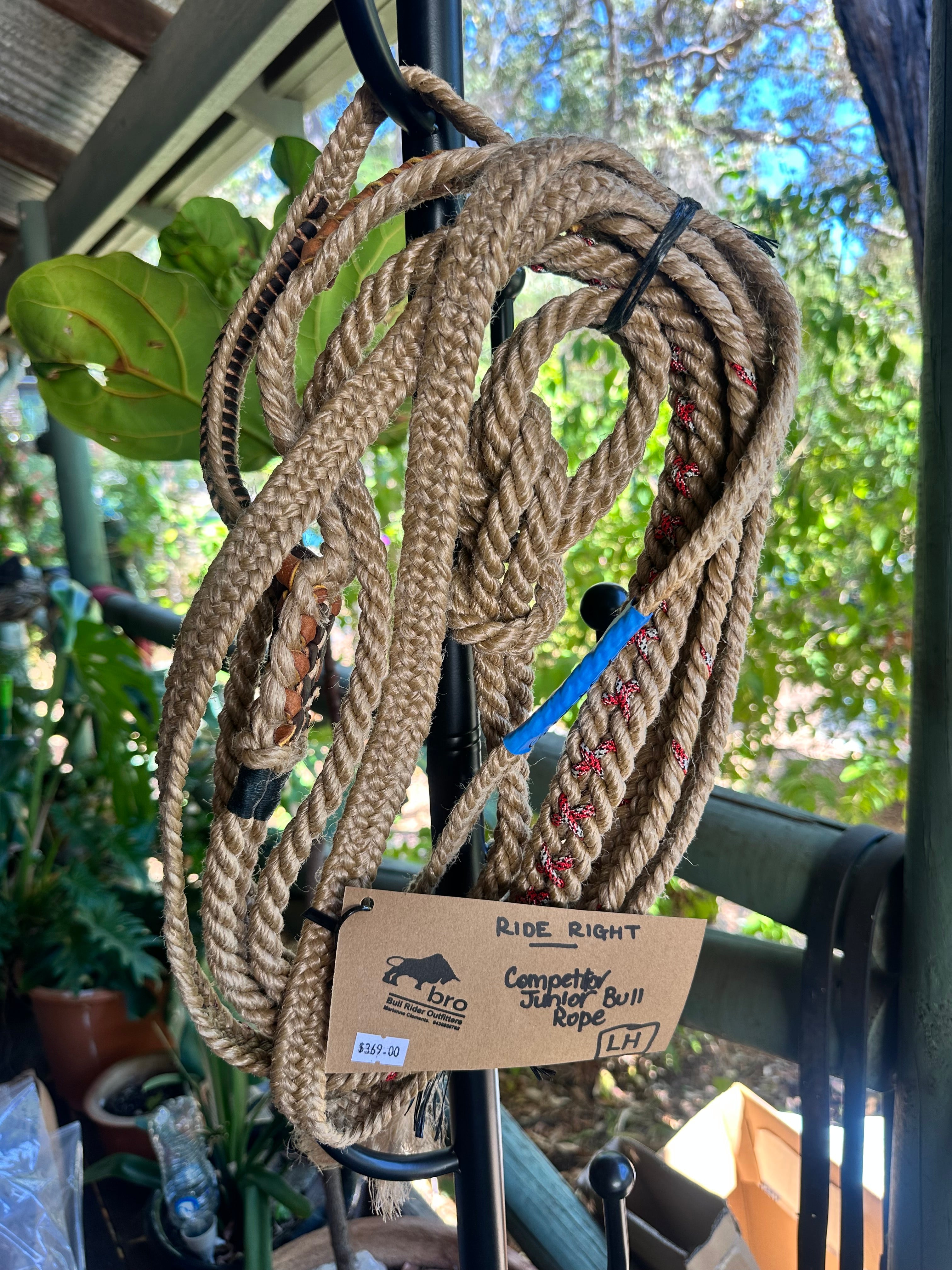 Bull Rope Junior Competitor -  Left Hand
