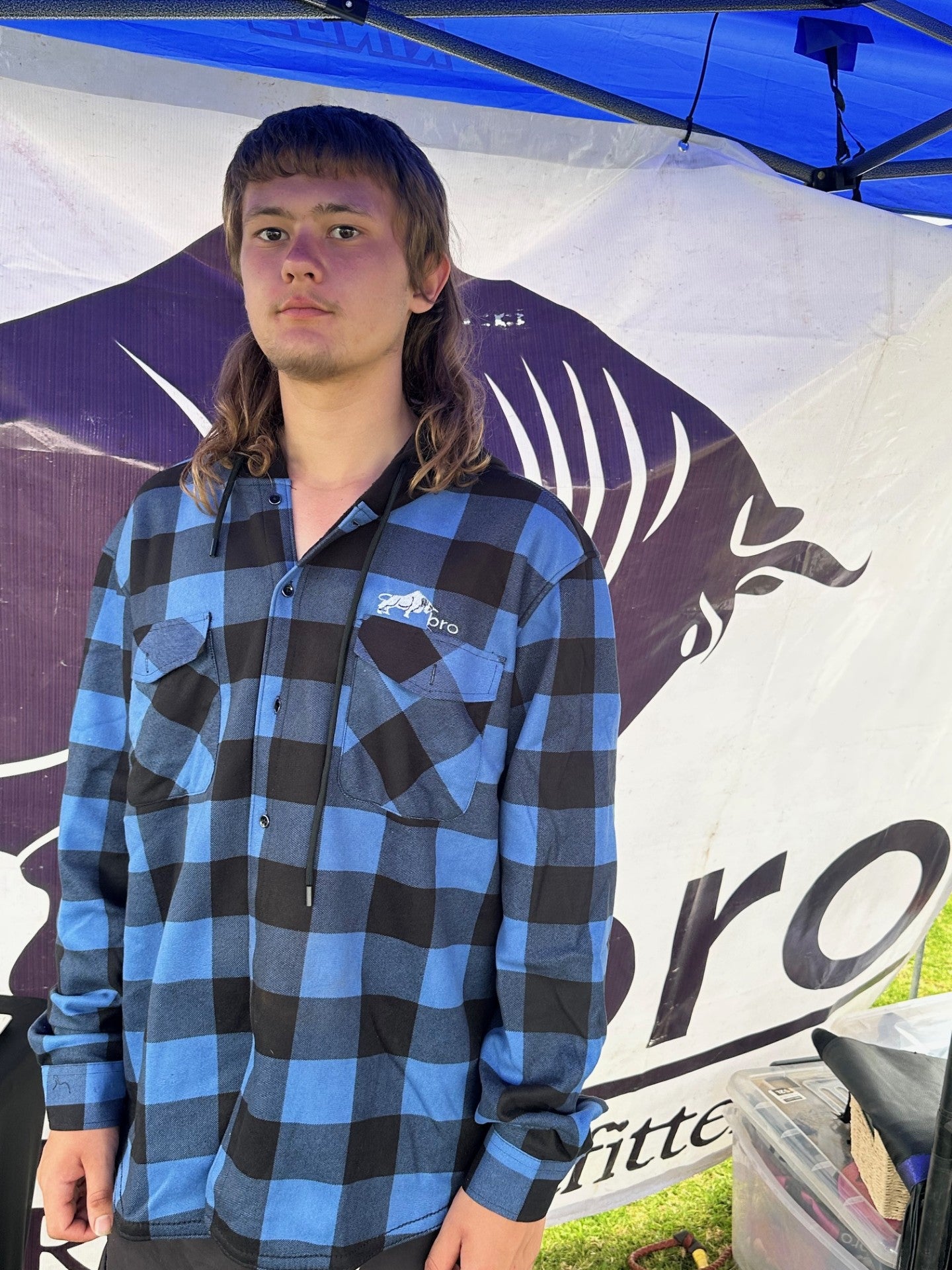 Flannelette Hooded Shirt