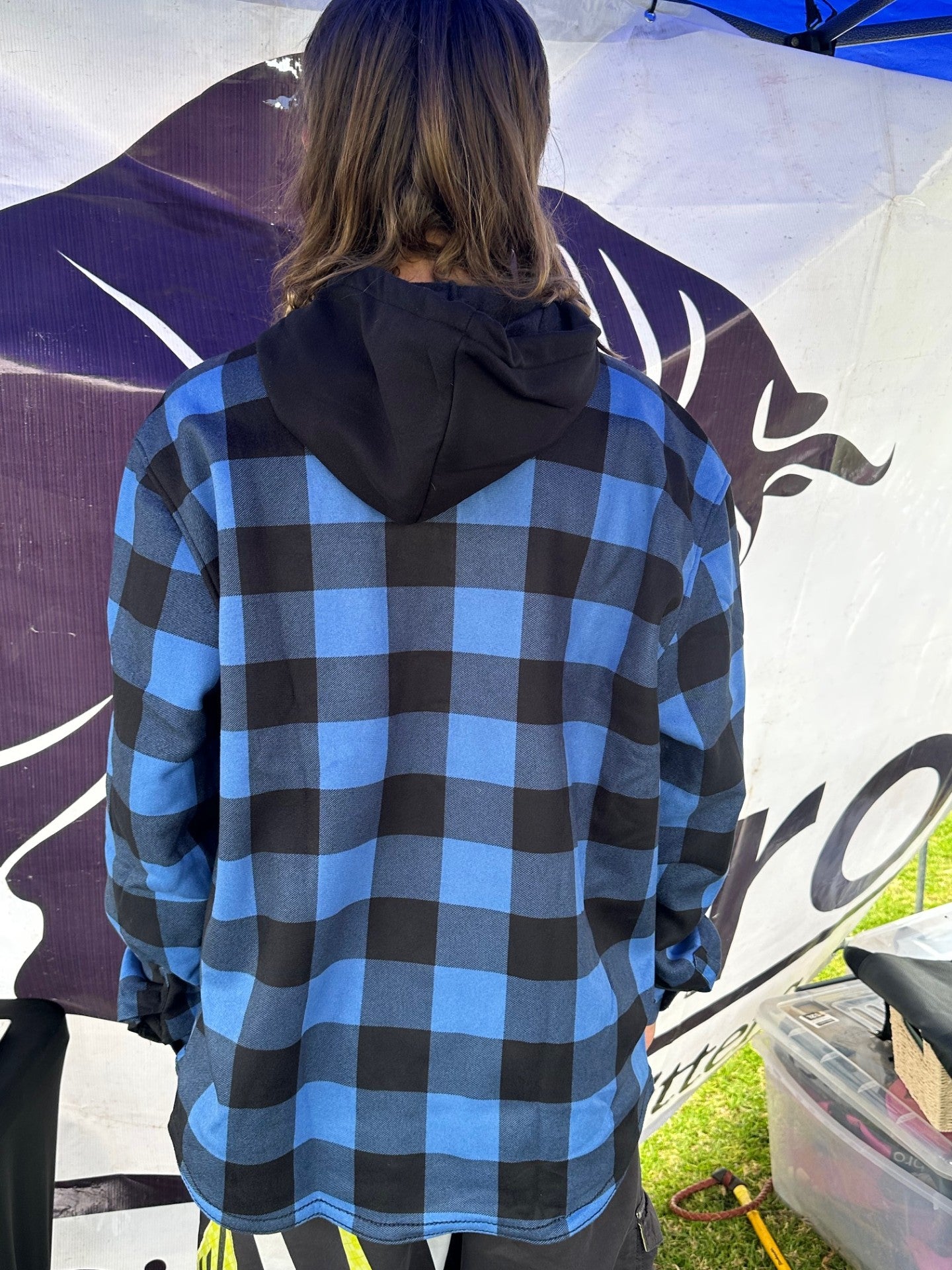 Flannelette Hooded Shirt