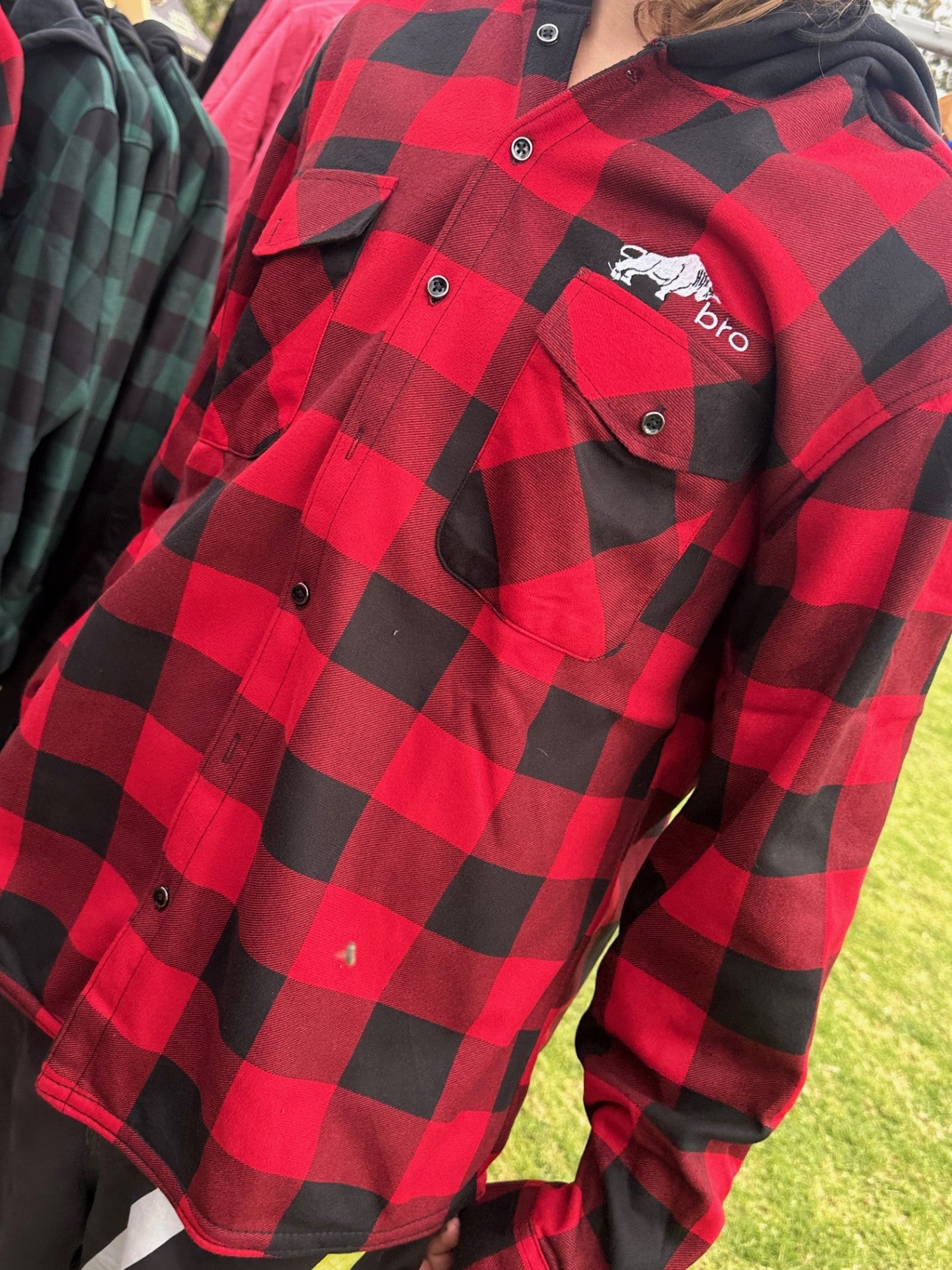 Flannelette Hooded Shirt