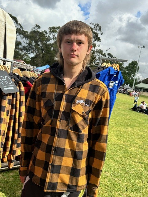 Flannelette Hooded Shirt